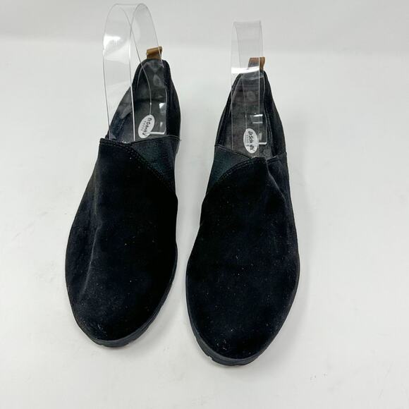 NEW Dr. Scholl’s Women’s Retrograde Black Microfiber Slip on Loafers Size 6 - Picture 4 of 9